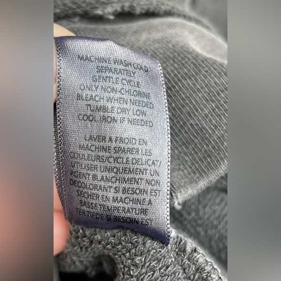 NSF  Destroyed French Terry Hoodie men’s size small - Picture 9 of 14